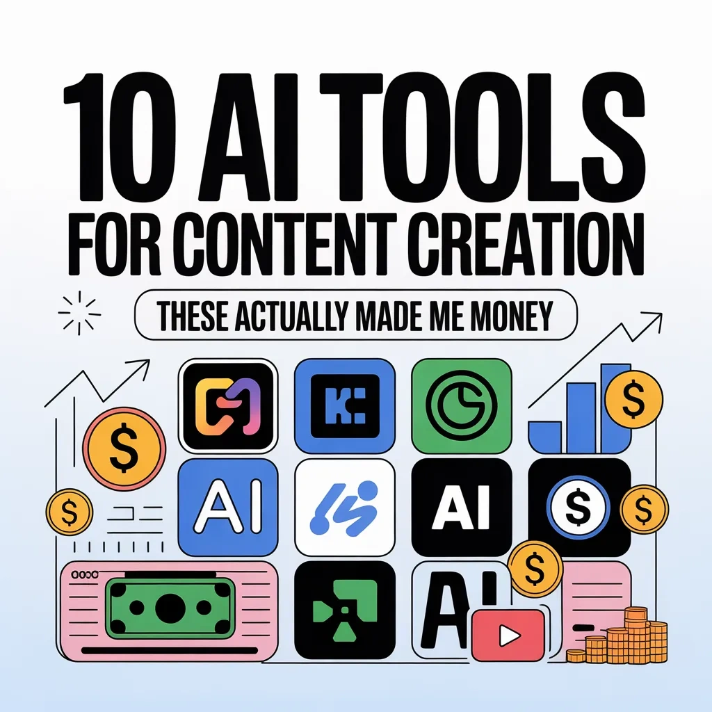 10 AI Tools for Content Creation These  Actually Made  Money