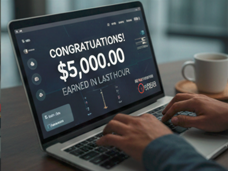 Infographic header showing stacks of gold coins and digital revenue dashboards for 2026 passive income ideas