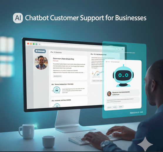 computer monitor showing AI powered e commerce automation