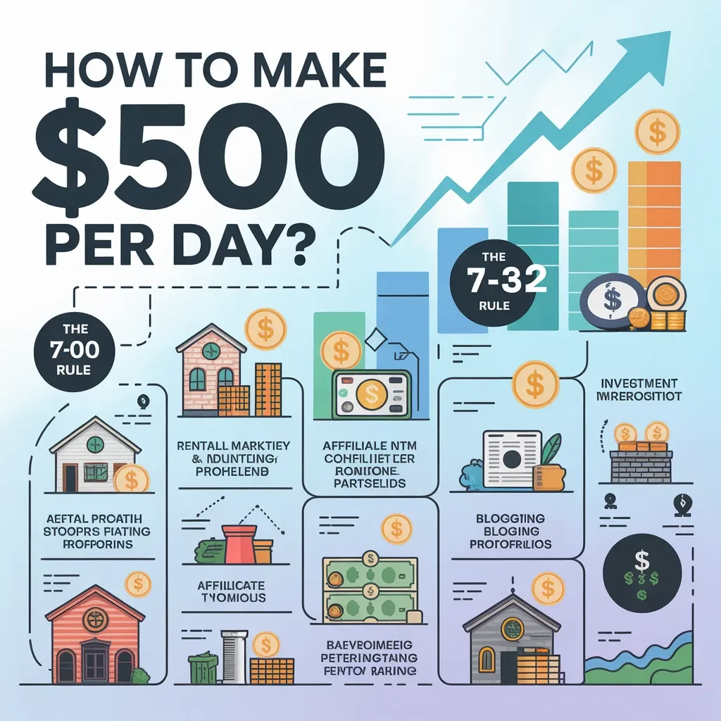 How to make $500 per day with passive income