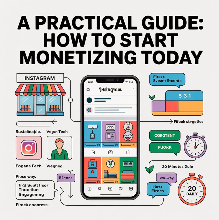 A practical guide how to start monetizing today Instagram
