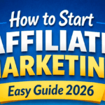 How to start affiliate marketing