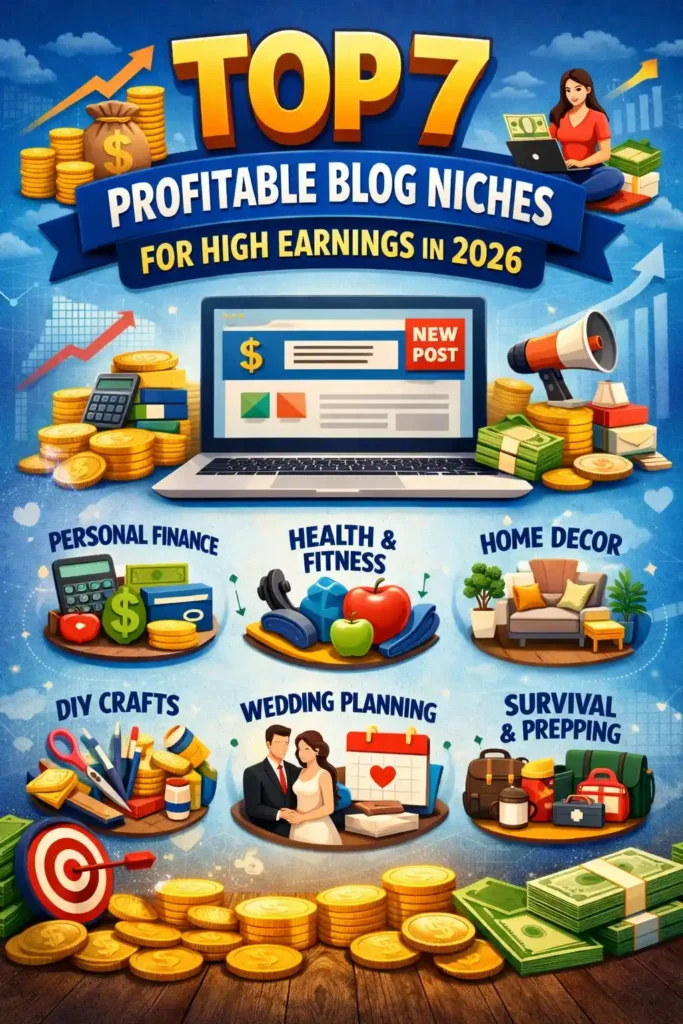 Profitable blog niche for high online earning