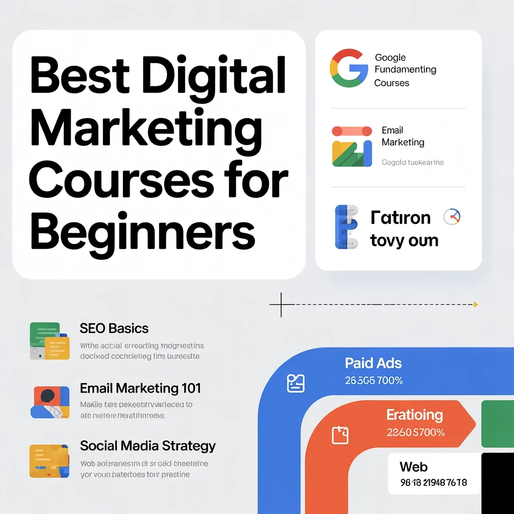 Image showing best digital marketing course for beginner in 2026