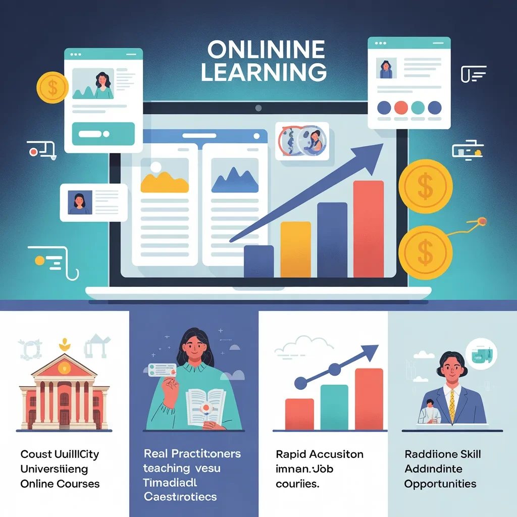 image showing online learning with different type of skill in 2026