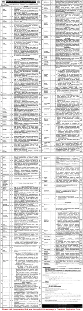 Nawaz Sharif Institute of Cardiology NSIC Sargodha Jobs 2026 Official Advertisement and Application Form